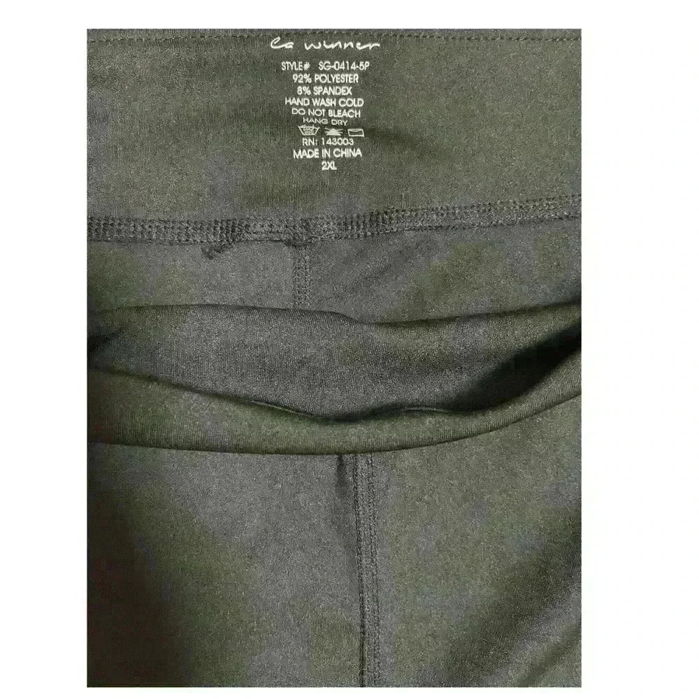 La Winner Leggings Black Size 2XL - Picture 4 of 7